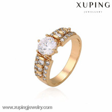 13265 - Großhandel Charms Xuping Schmuck Mode Frau 18 Karat Gold - Plated Ring